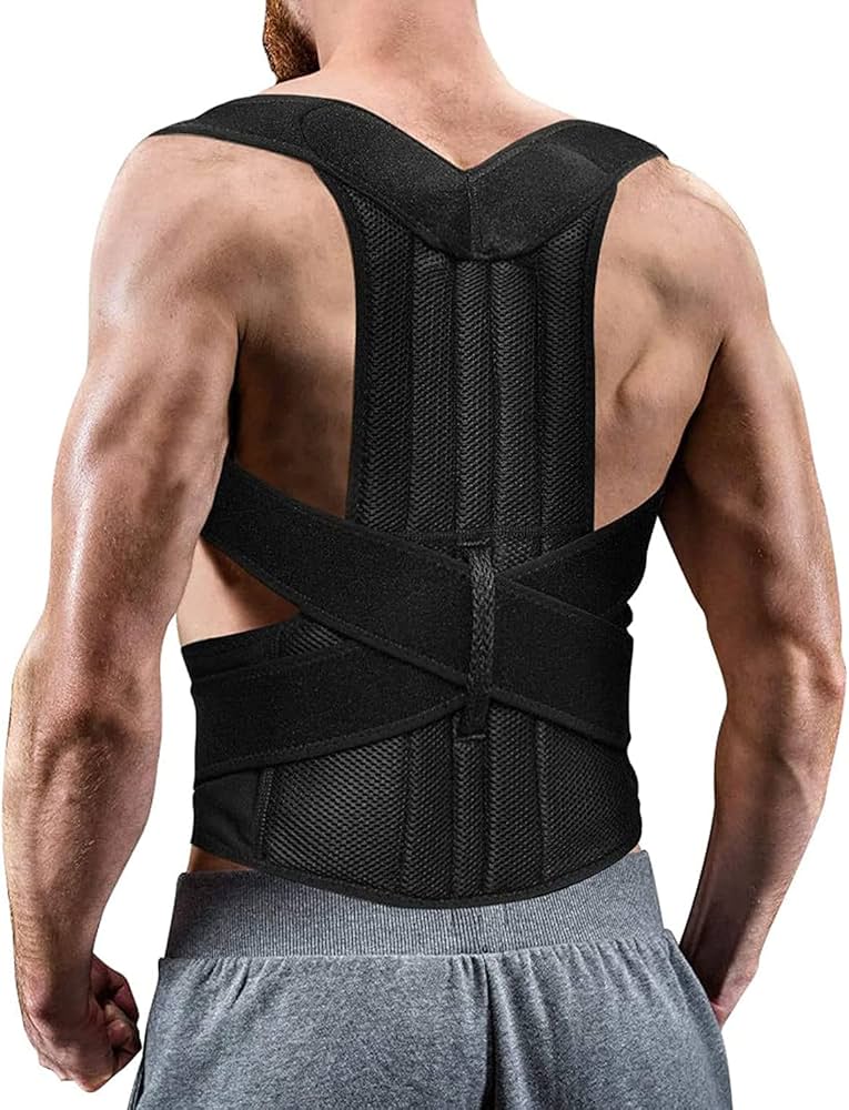 Ceinture de Maintien Dorsal et Correcteur de Posture – Soulage et Redresse le Dos